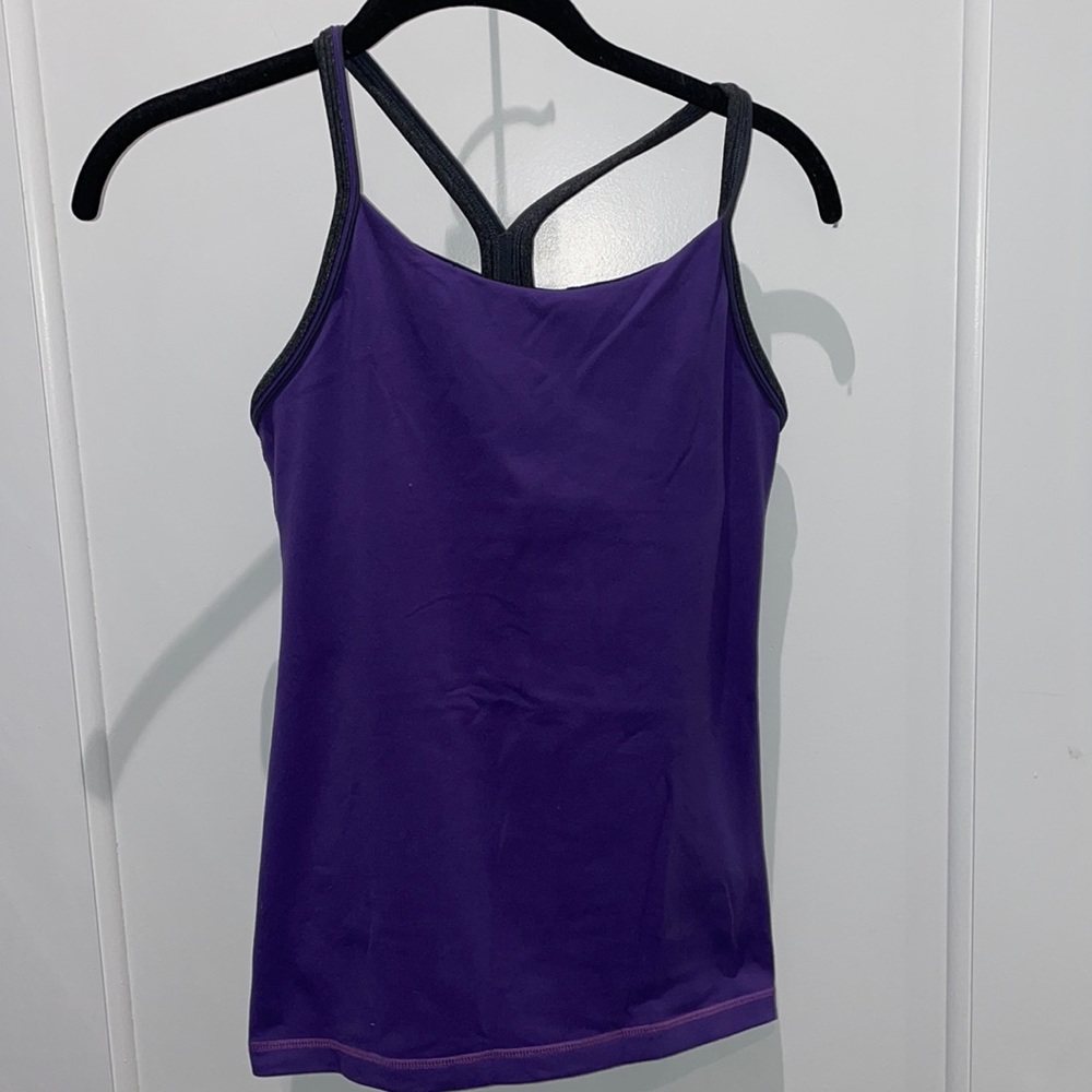 Lulu lemon purple tank top